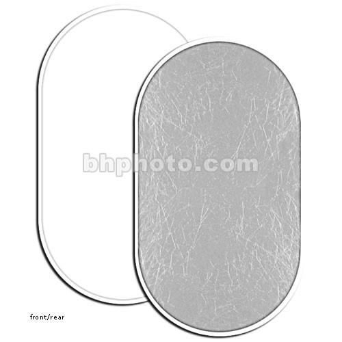 Photoflex LiteDisc White/Silver Collapsible Oval Reflector (41 x 74")