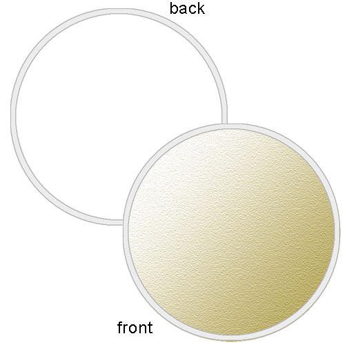 Photoflex LiteDisc White/Soft Gold Collapsible Circular Reflector (32")