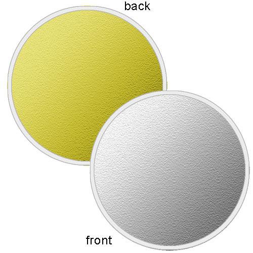 Photoflex LiteDisc Silver/Gold Collapsible Circular Reflector (42")