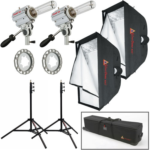 Photoflex Starlite QL Medium Location Two-Light Softbox Kit (120VAC)