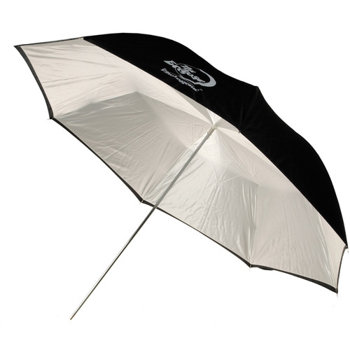 Photogenic Umbrella - "Eclipse" White, Black Cover - 32"