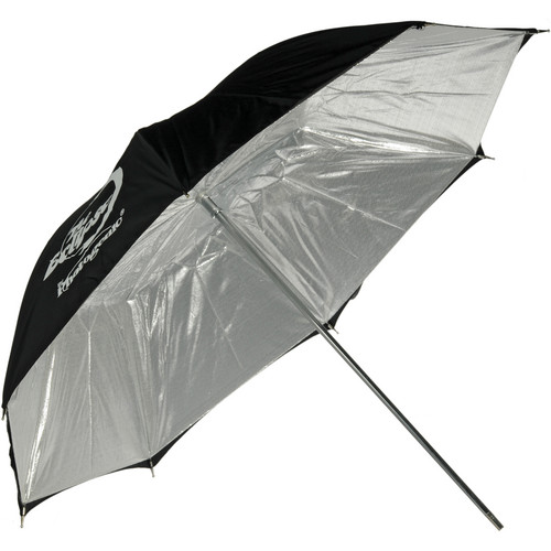 Photogenic Umbrella - "Eclipse" Silver, Black Cover - 60"