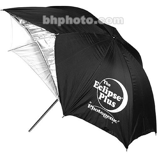 Photogenic 60" Eclipse Plus Umbrella (White with Silver Lining)
