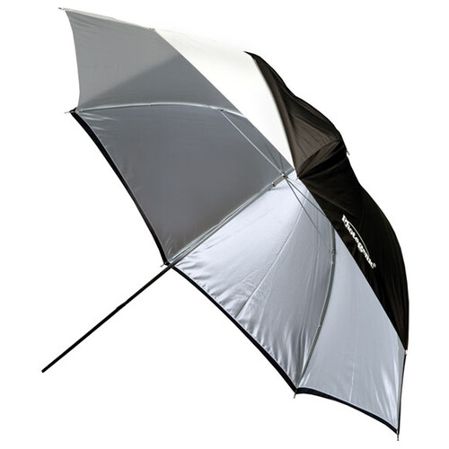 Photogenic Umbrella, Removable Black Cover - White - 32"