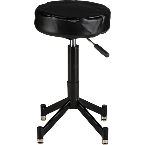 Photogenic Steel Posing Stool with 4 Leg Tubular Base, Cushion