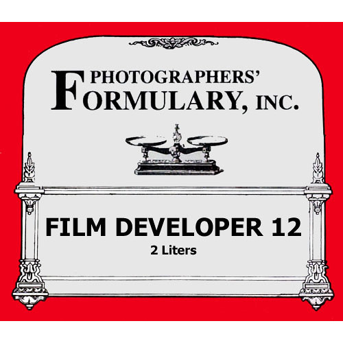 Photographers' Formulary #12 Developer for Black & White Film - Makes 2 Liters