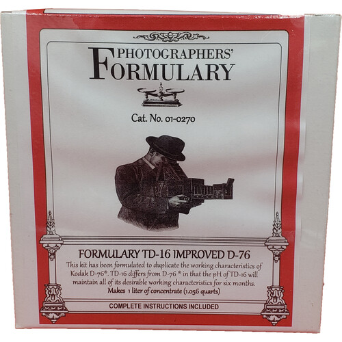 Photographers' Formulary TD-16 Developer for Black & White Film