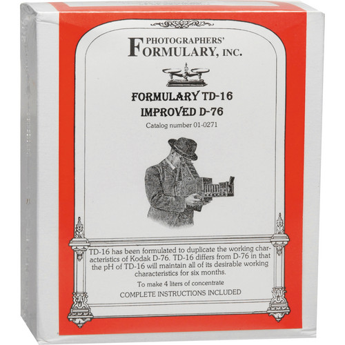 Photographers' Formulary TD-16 Developer for Black & White Film