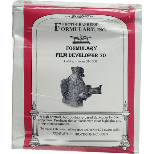 Photographers' Formulary Kodalith Developer for Black & White Film (Makes 4 Liters)