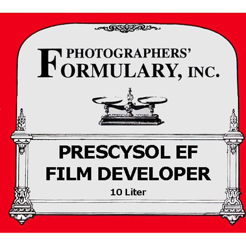 Photographers' Formulary Prescysol EF Film Developer - Makes 10 Liters  (2.6 gal)