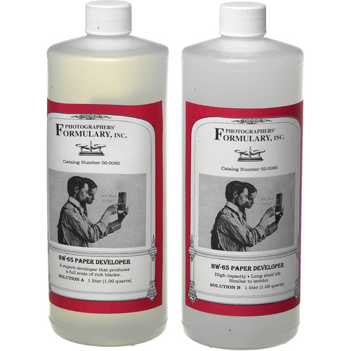 Photographers' Formulary BW-65 Developer for Black & White Paper (Liquid)