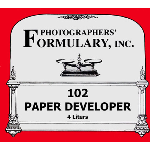 Photographers' Formulary 102 Developer for Black & White Paper - Makes 4 Liters