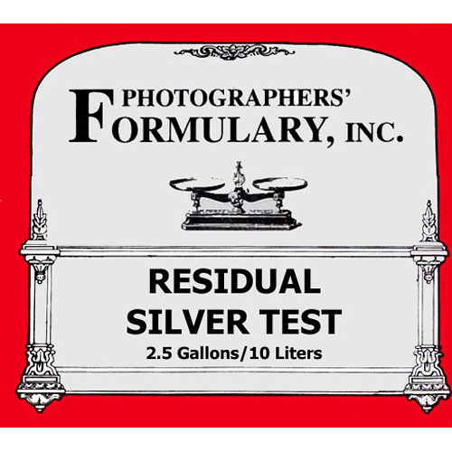 Photographers' Formulary Residual Silver Test - 2.5 Gallons/10 Liters