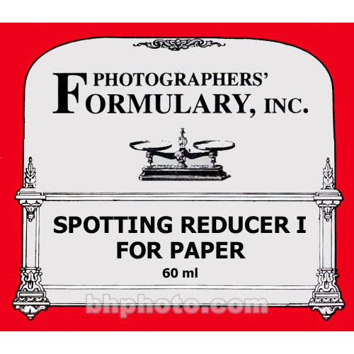 Photographers' Formulary Spotting Reducer I Retouch for Black & White Paper