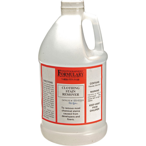 Photographers' Formulary Clothing Stain Remover - 1/2 Gallon