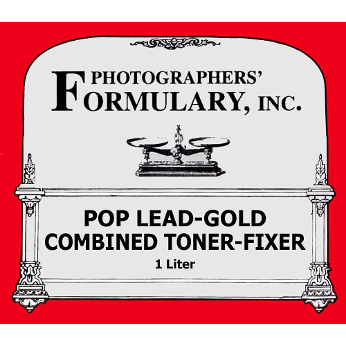 Photographers' Formulary Toner-Fixer (Printing-Out-Paper) -Pop Lead Gold