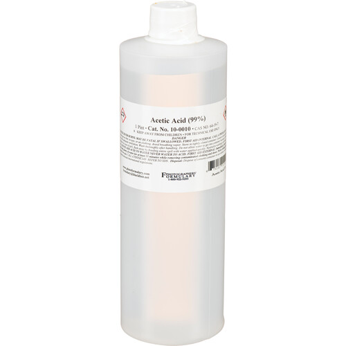Photographers' Formulary Glacial Acetic Acid - 1 Pint