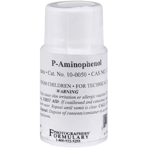 Photographers' Formulary P-Aminophenol - 10 Grams