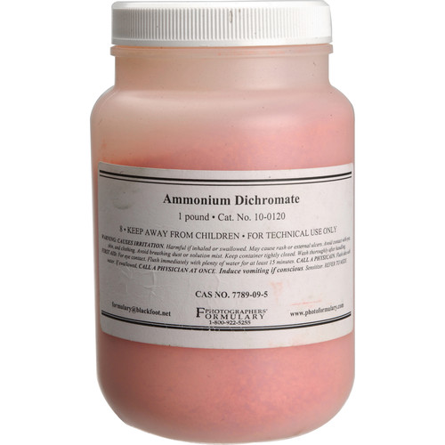 Photographers' Formulary Ammonium Dichromate - 1 Lb.
