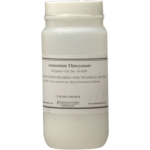 Photographers' Formulary Ammonium Thiocyanate - 100 Grams