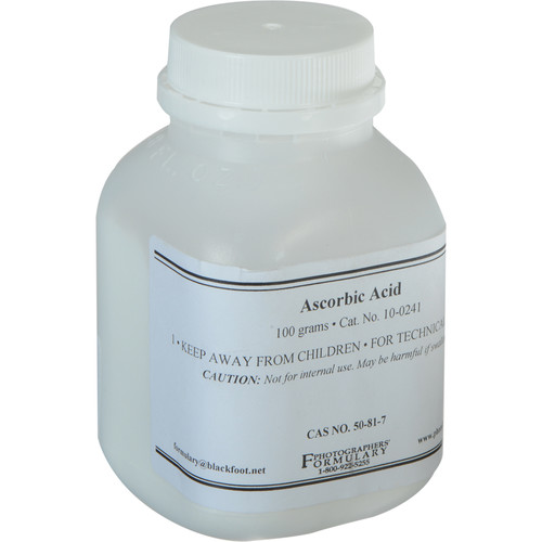 Photographers' Formulary Ascorbic Acid - 100 Grams