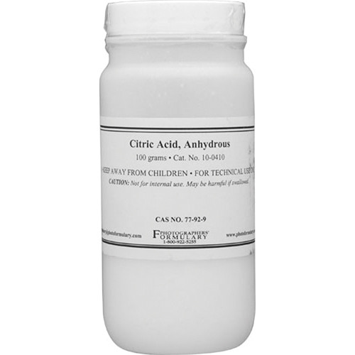Photographers' Formulary Citric Acid (100g)