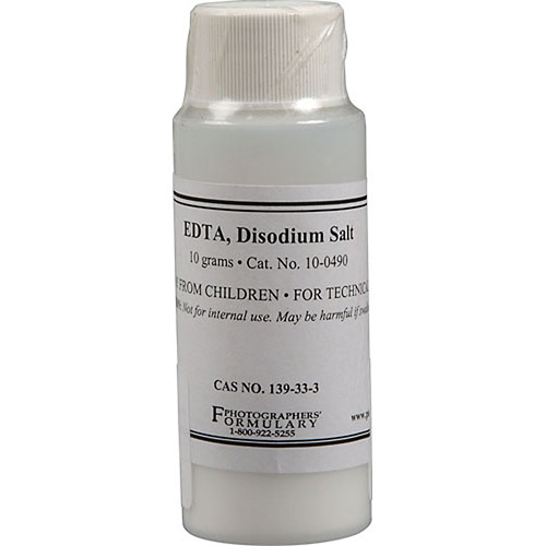 Photographers' Formulary Edta, Disodium Salt - 10 Grams