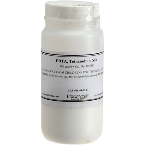Photographers' Formulary Edta, Tetrasodium Salt - 100g