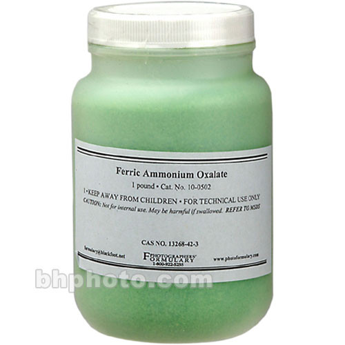 Photographers' Formulary Ferric Ammonium Oxalate (Class 6.1, 1 lb)