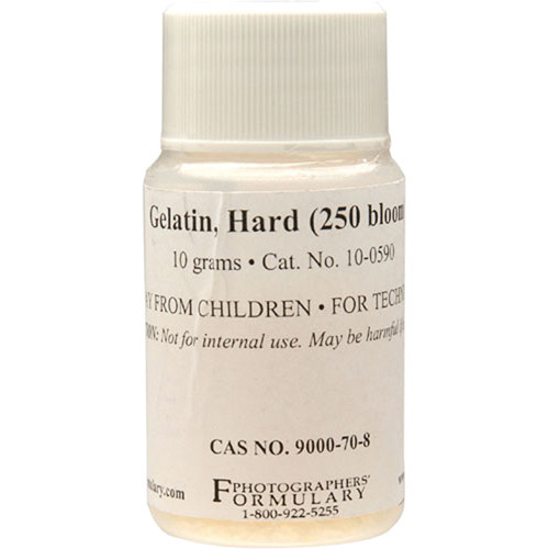 Photographers' Formulary Gelatin (Hard, 250 Bloom) - 10 Grams