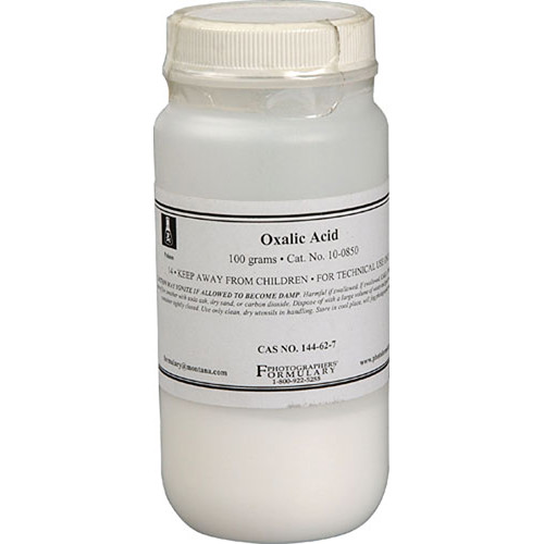 Photographers' Formulary Oxalic Acid (100 Grams)