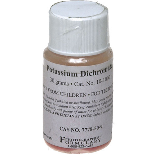 Photographers' Formulary Potassium Dichromate (Bichromate) - 30 Grams