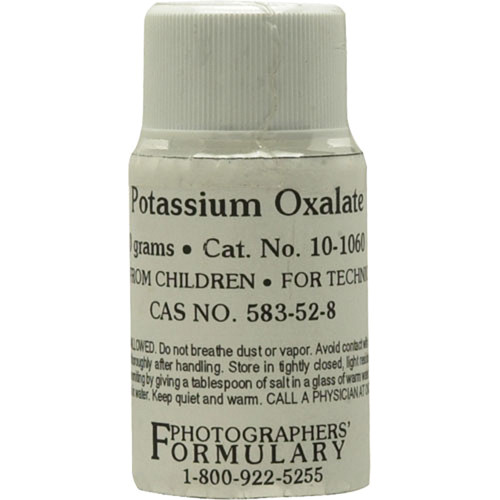 Photographers' Formulary Potassium Oxalate - 10 Grams