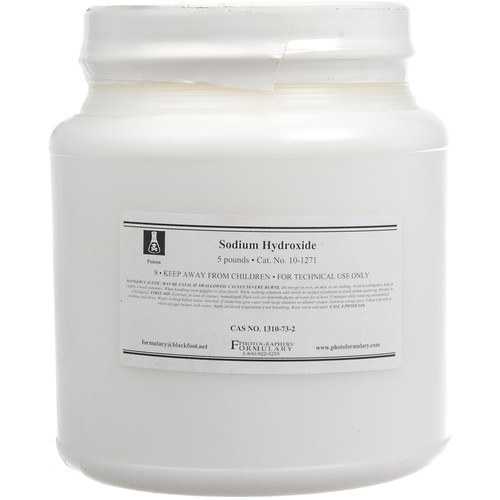 Photographers' Formulary Sodium Hydroxide (5 lb)