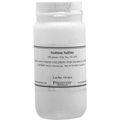 Photographers' Formulary Sodium Sulfate - 100 Grams