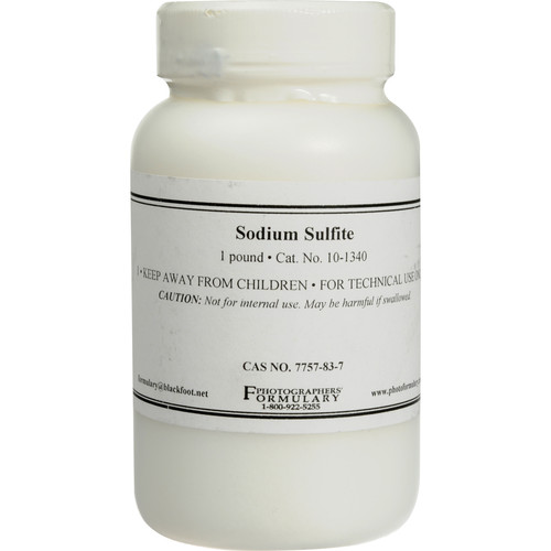 Photographers' Formulary Sodium Sulfite (Anhydrous, 1 lb)