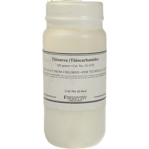 Photographers' Formulary Thiourea (Thiocarbamide) - 100 Grams