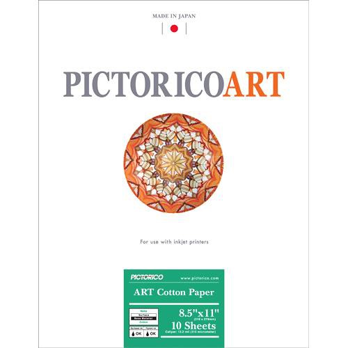 Pictorico ART Cotton Paper (8.5 x 11", 10 Sheets)