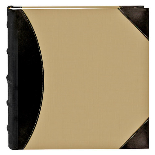 Pioneer Photo Albums 622500 High Capacity 500 Pocket Photo Album (Beige with Leatherette Trim)