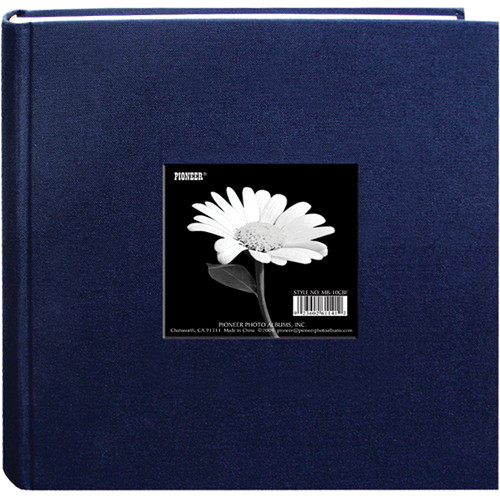 Pioneer Photo Albums DA-200CBF Cloth Frame Album - 4 x 6" (Regal Navy)