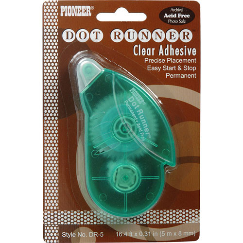 Pioneer Photo Albums Model DR-5, Dot Runner Clear Adhesive