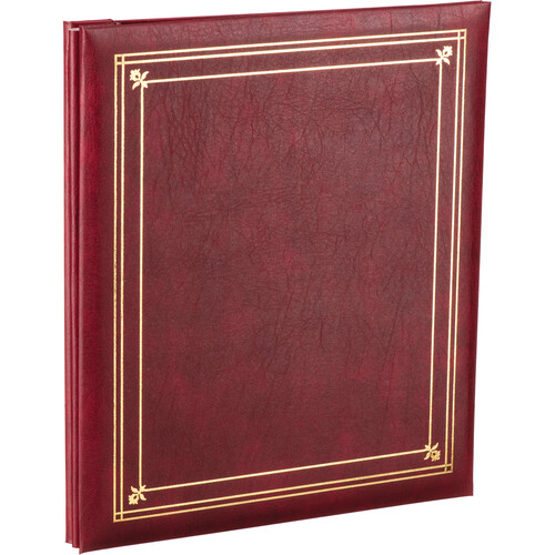 Pioneer Photo Albums PS-5781 5X7" and 8X10" X-Pando Pocket Album (Burgundy)