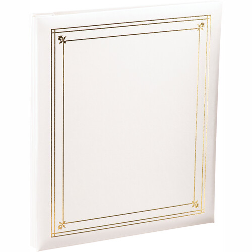 Pioneer Photo Albums PS-5781 5X7" and 8X10" X-Pando Pocket Album (White)