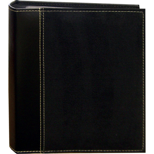 Pioneer Photo Albums SU246-BK Faux Suede Photo Album (Black)