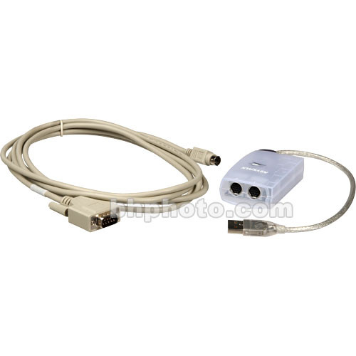 Pipeline-Digital USB to Twin Mini-DIN 8-Pin (Mac) Adapter & Mac to RS-422 Deck Control Cable
