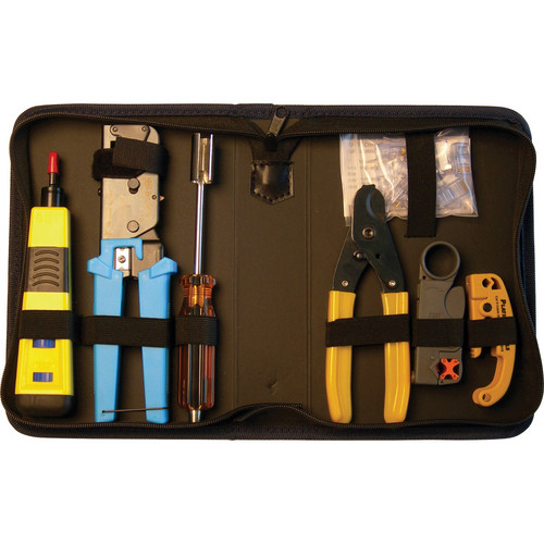 Platinum Tools 90121 Basic Twisted Pair & Coax Kit