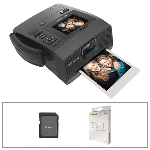 Polaroid Z340 Instant Digital Camera with Paper and Memory Card Kit