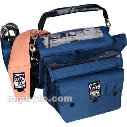 PortaBrace AR-PD6 Audio Recorder Case (Blue)