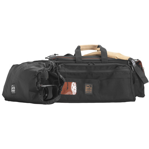 PortaBrace CAR-3 Rigid Frame Cargo Case with BK-ZC Padded Camera Pouch (Black)