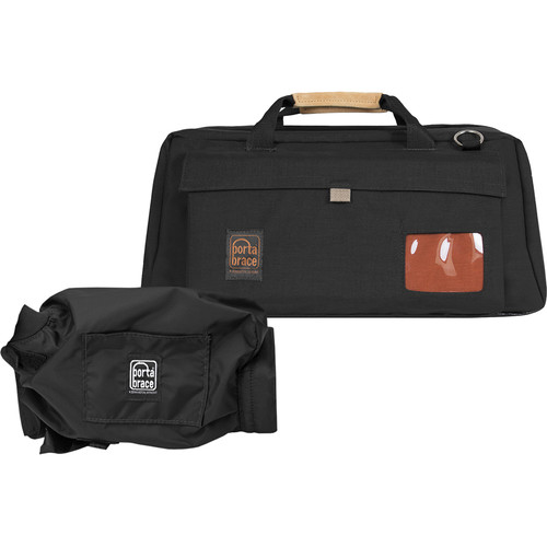 PortaBrace CS-DV4RQS-M3 Mini-DV Camera Case with QS-M3 Mini Quick Slick (Black with Copper String)